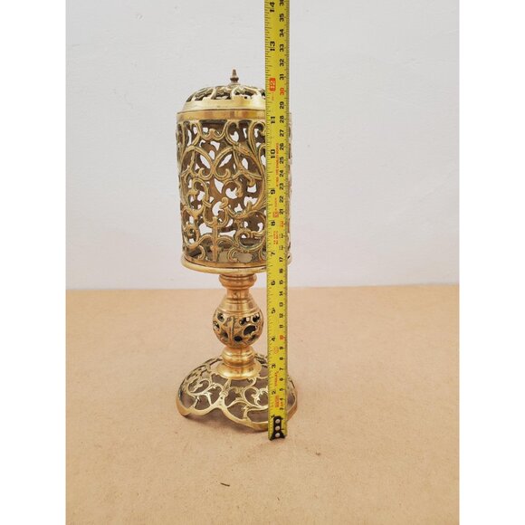 Candle holder / candlestick / candle lamp / lantern - Simple design Vintage - Picture 5 of 10